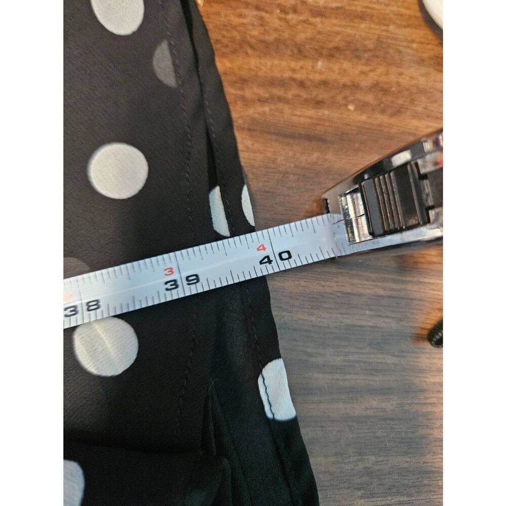 Torrid Chiffon Black and white Polka Dot Strappy Dress Womens size Large - Picture 10 of 10